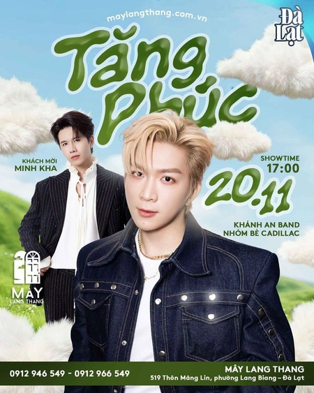 TĂNG PHÚC & KHÁCH MỜI: MINH KHA - ĐÀ LẠT